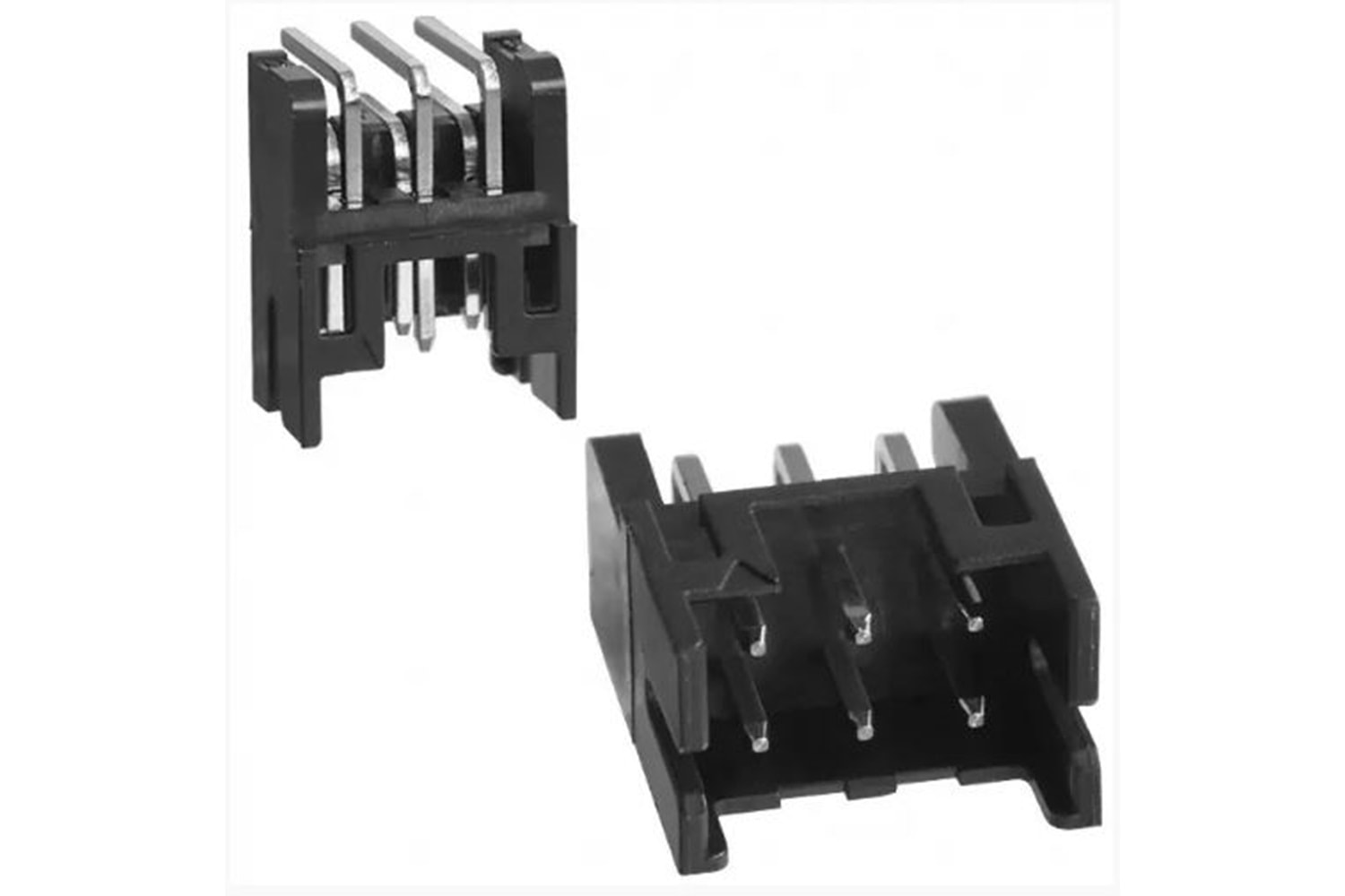 CONN HEADER 6POS 2mm RT ANG THT