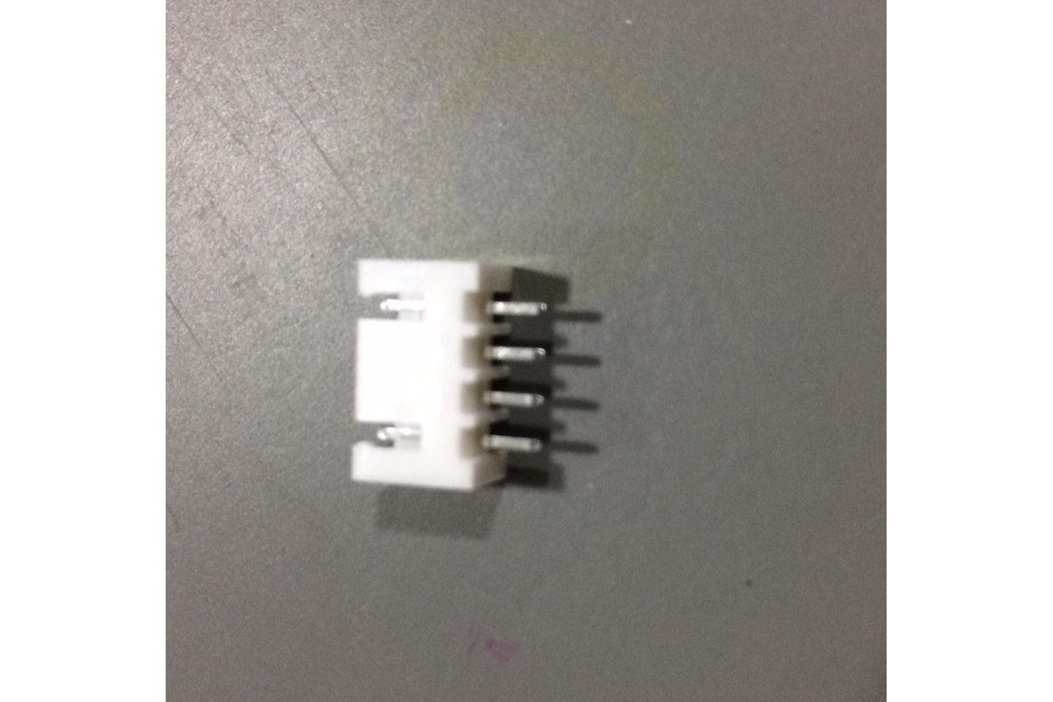 CONN 4P 2.50MM 180* WHITE TIN MALE THT