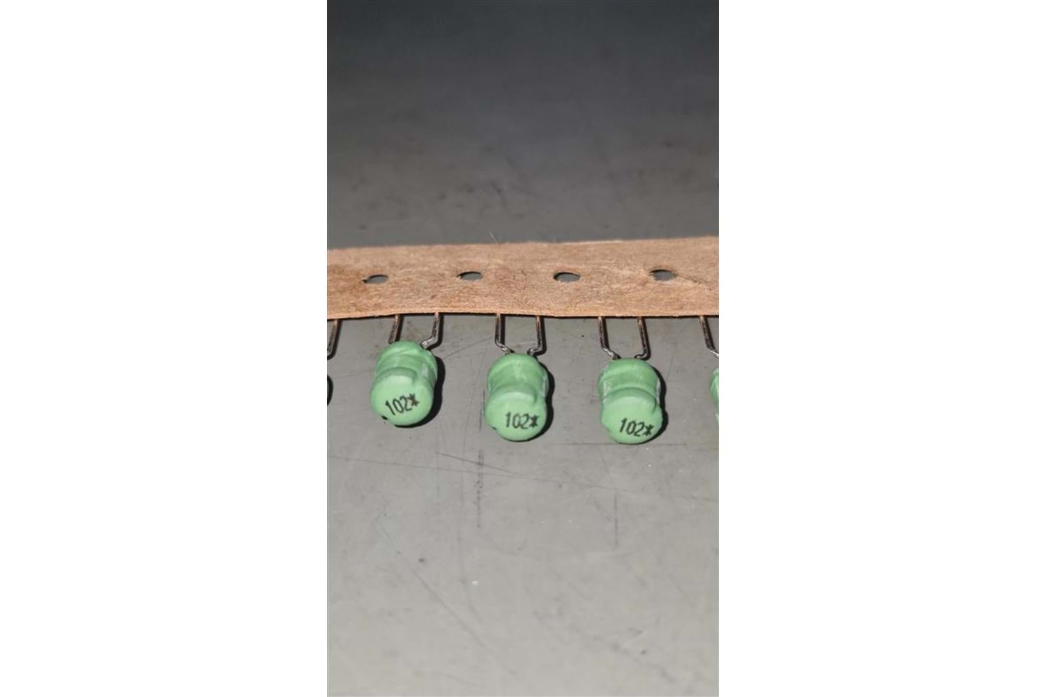 INDUCTOR 1mH 1uH CAP TYPE GREEN THT