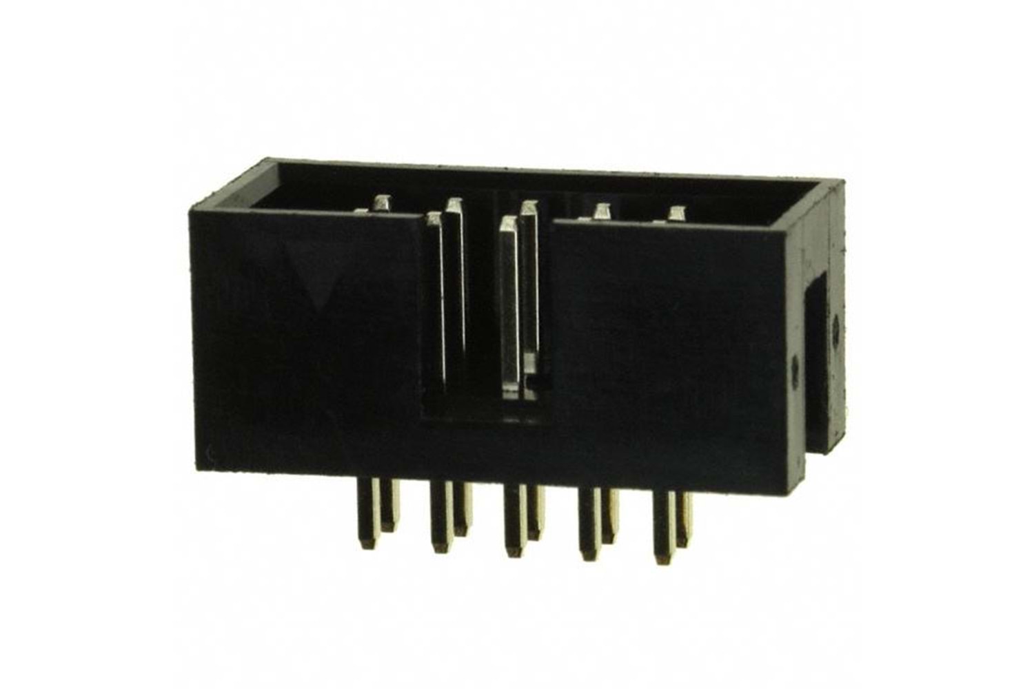 HEADER BOX 10P (2x5) 180* 2.54mm MALE THT