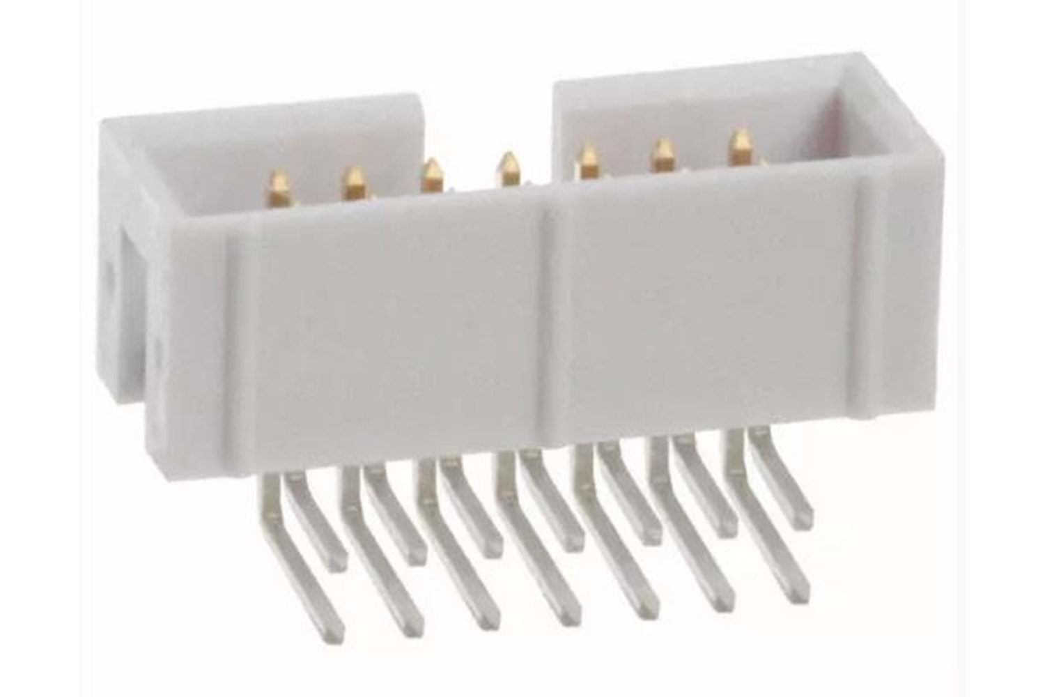 CONN 14P 2.54mm MALE 90°