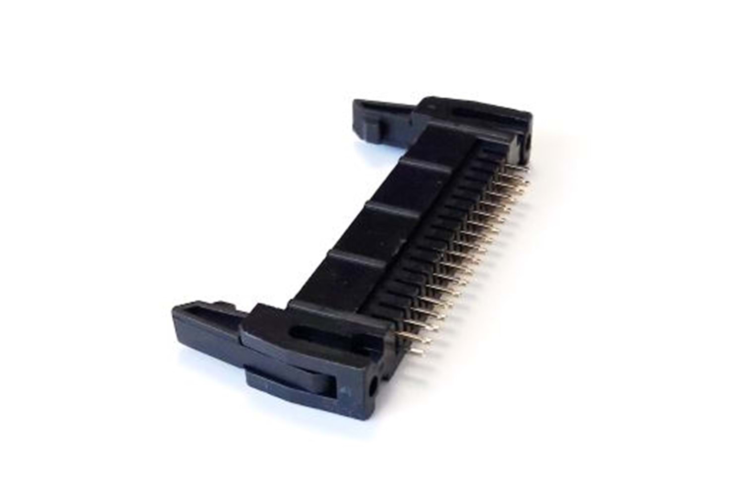 SOCKET 34PIN 2X17 90° LOCKED IDC MALE THT