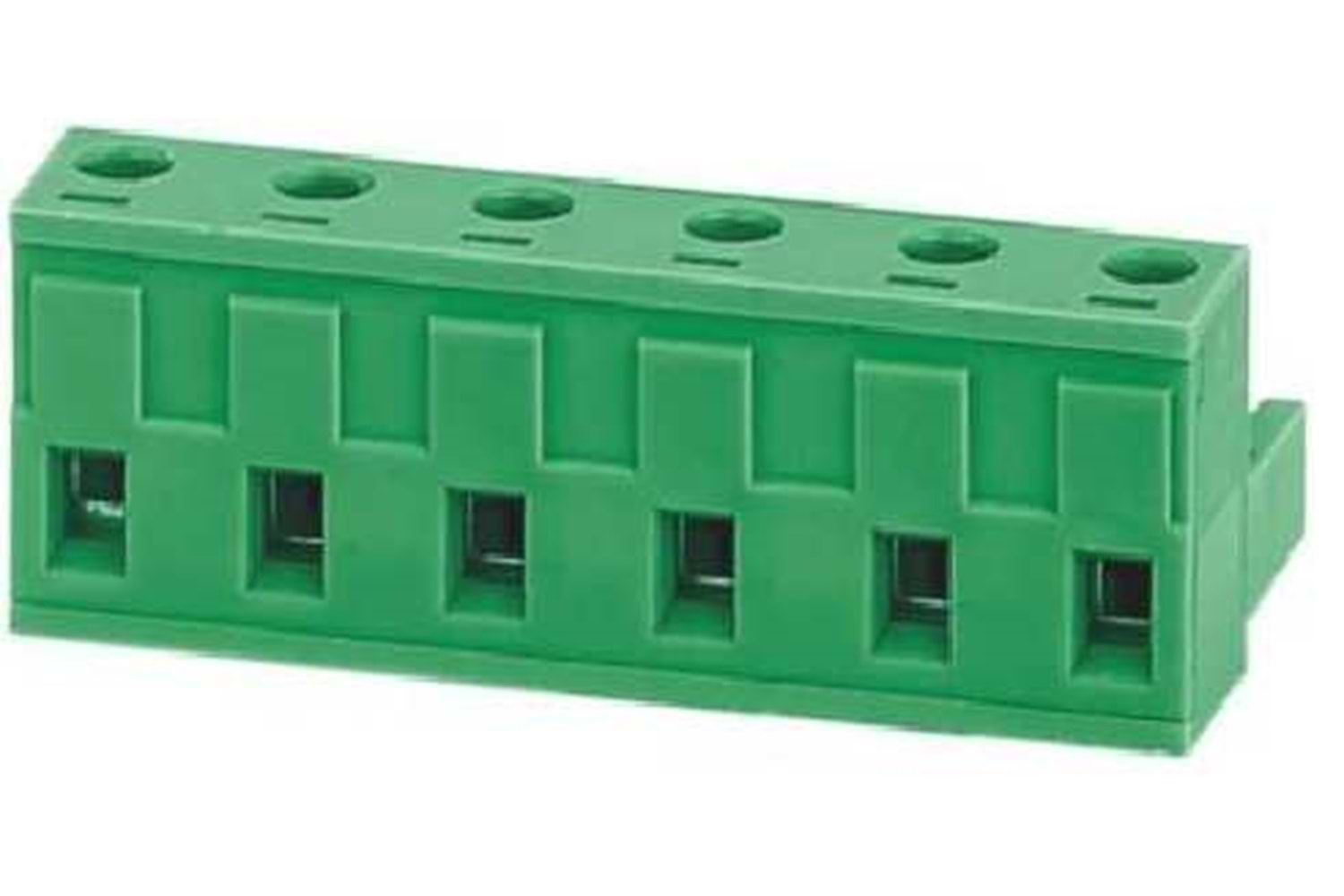 TERM 8P 7.62MM GREEN FEMALE THT