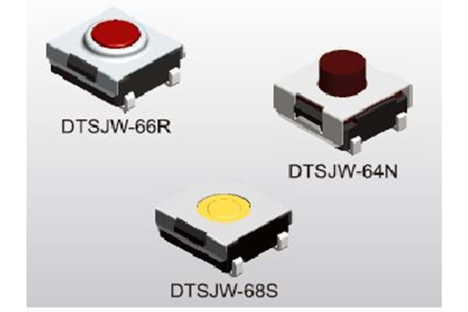 SWITCH 6x6 TACT 4.30mm BUTON BEYAZ SMD