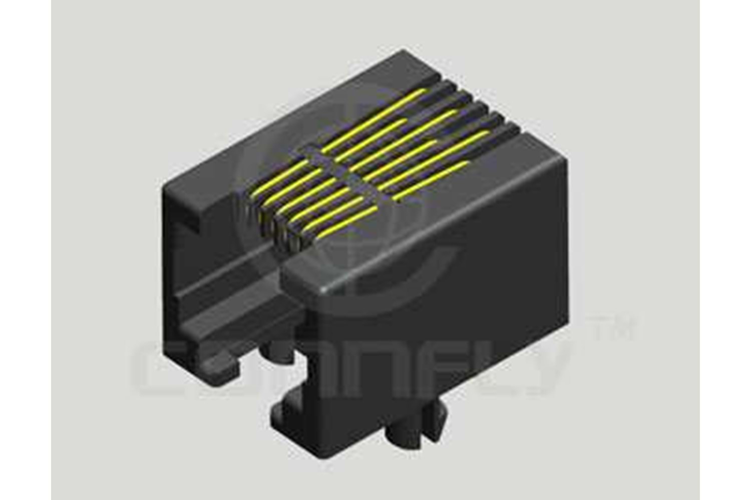 CONN 6P6C TH MODULAR JACK (R11,RJ12,RJ14,RJ25) THT