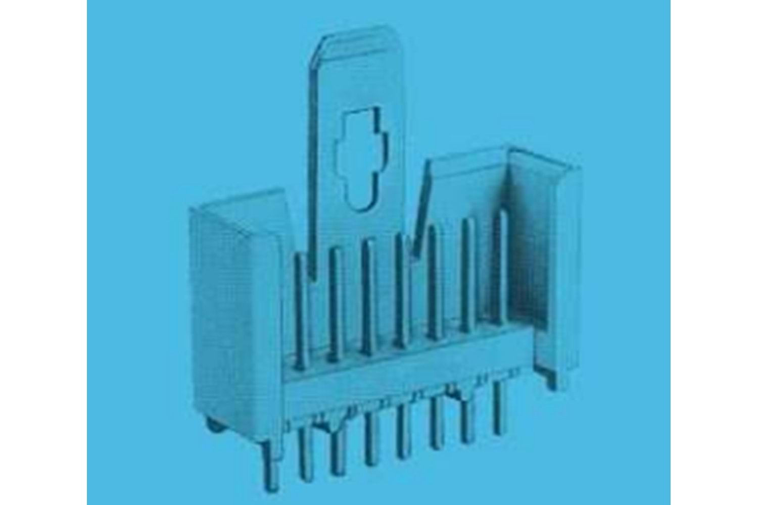 SOCKET TUNIK 5P 180° THT