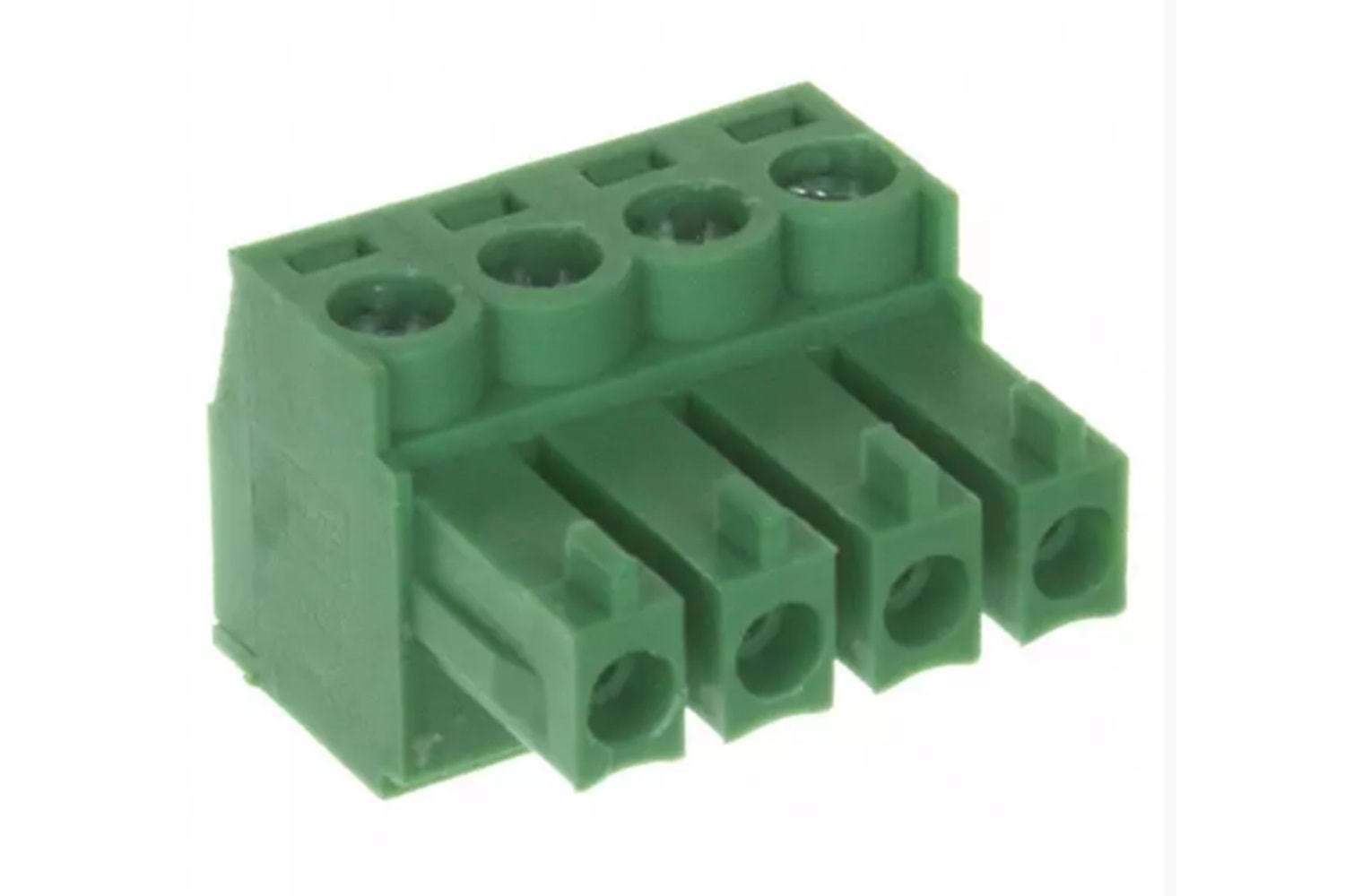 KLM TERM BLOCK PLUG 4POS STR 3.81mm FEMALE THT