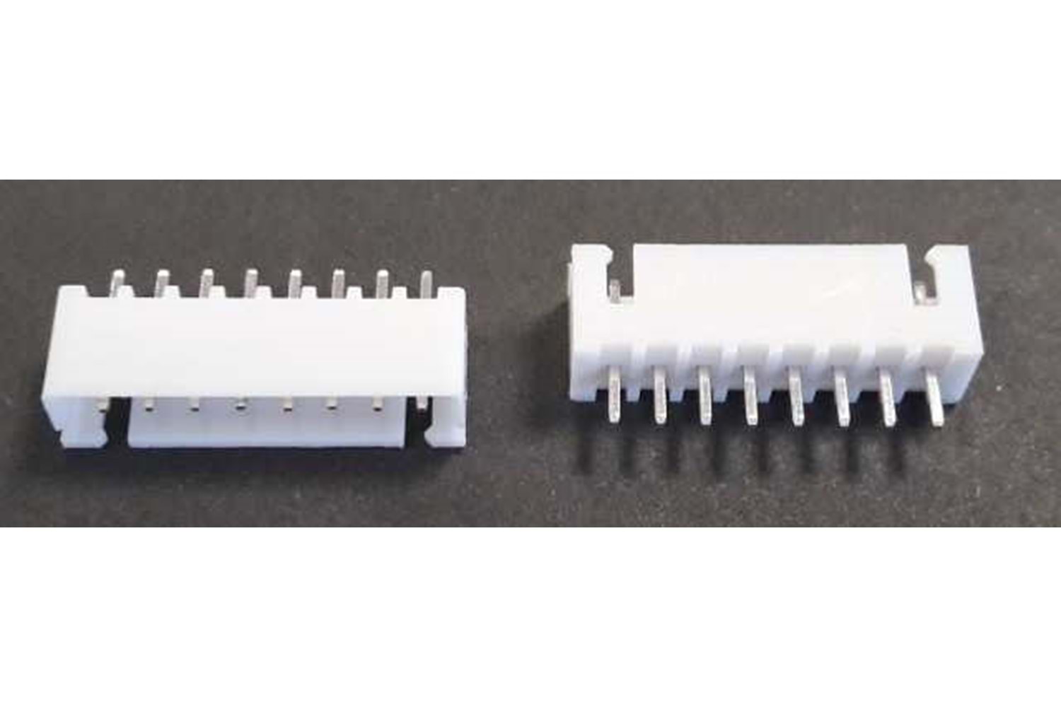 CONN 8P 2.50MM 180* WHITE TIN MALE THT