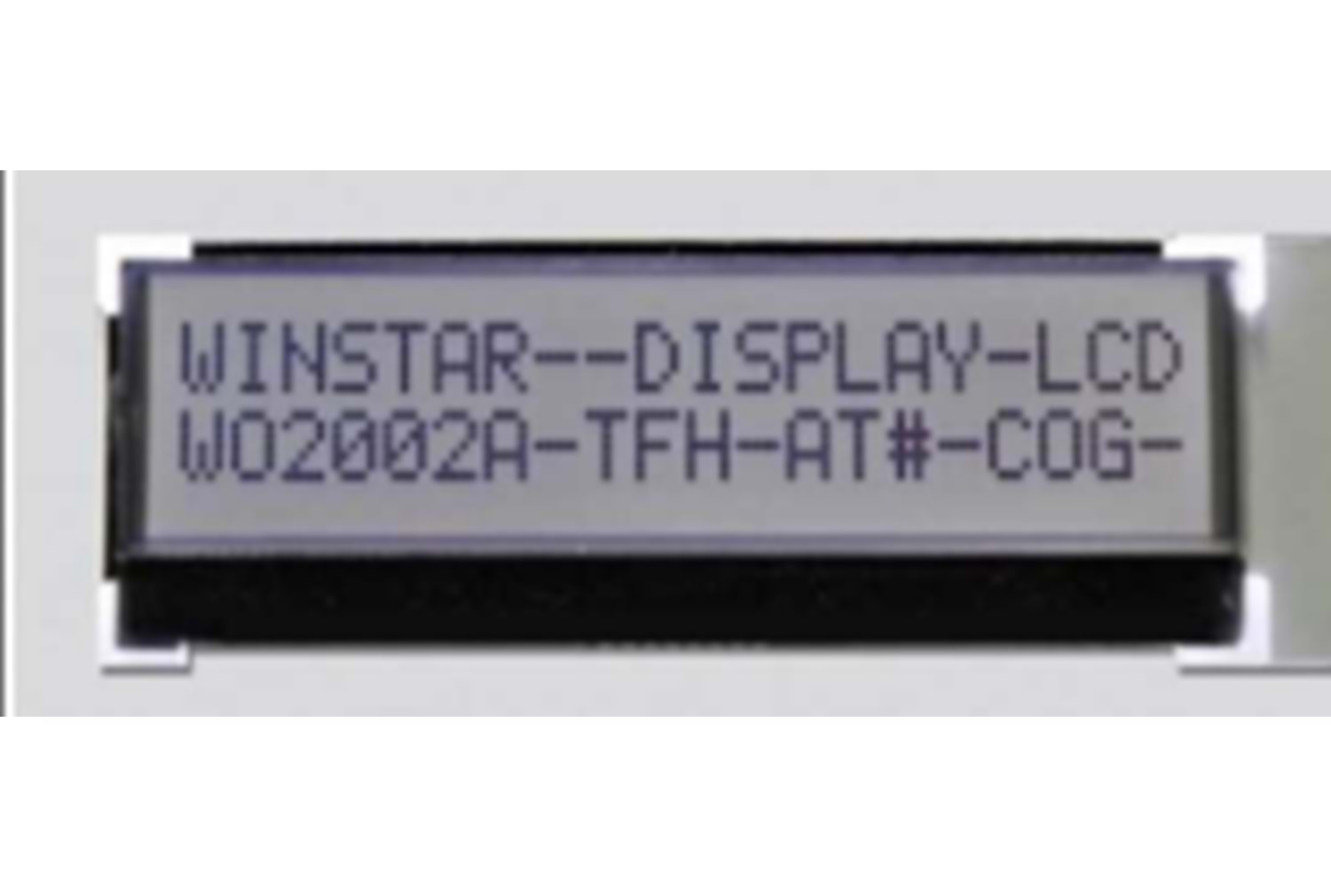 LCD DSP CHAR 2X20 GREEN THT