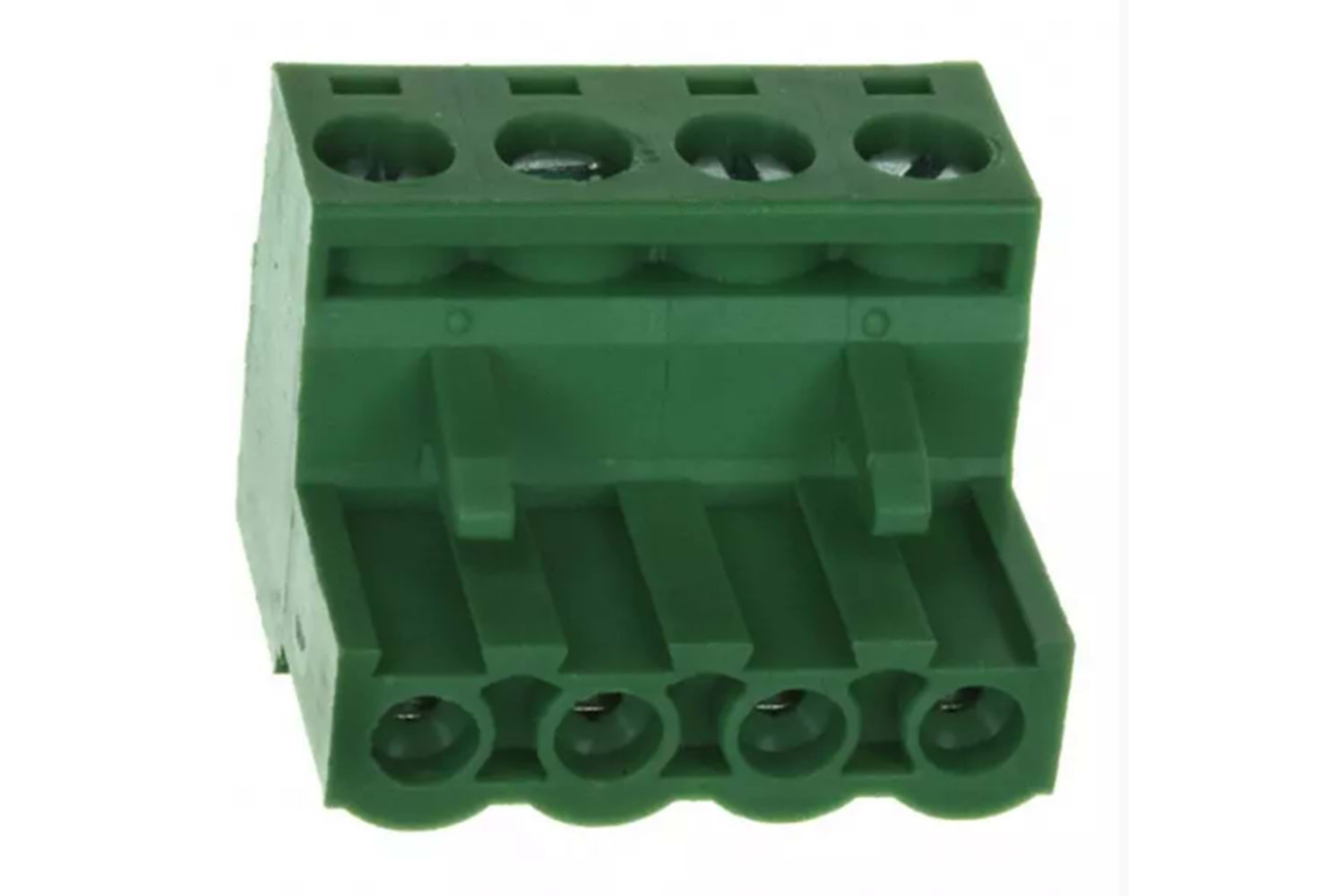 KLM 4 PIN TERM BLOCK PLUG 4POS STR 5.08mm FEMALE THT