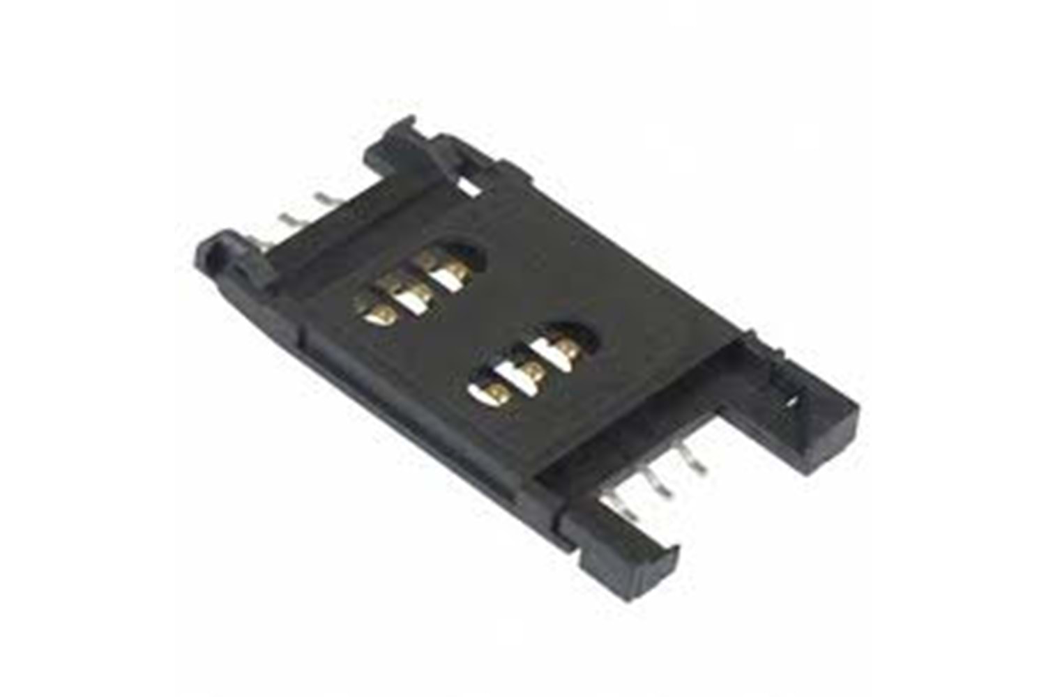 CONN 6P SIM CARD WIDE LEG SMD
