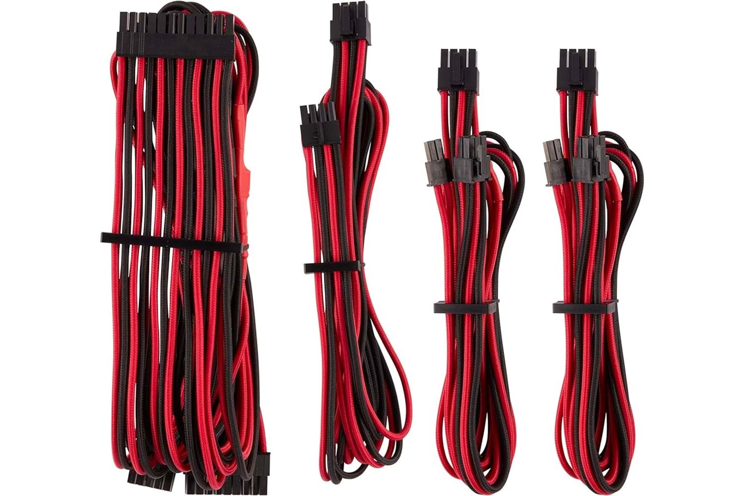 CABLE RED-BLACK2 mm 20 cm ONE SIDED THT