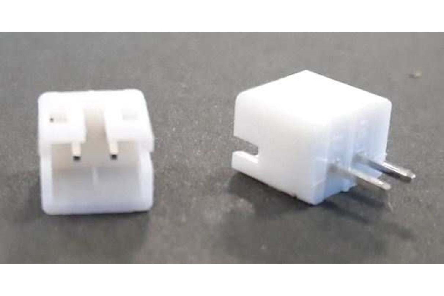 CONN 2P 2.00MM 180* WHITE TIN MALE THT