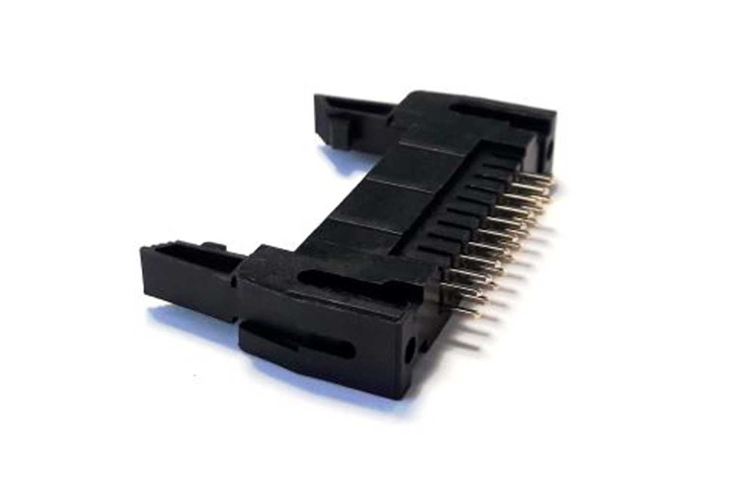 SOCKET 20PIN 2.54mm 180± MALE LOCKED THT