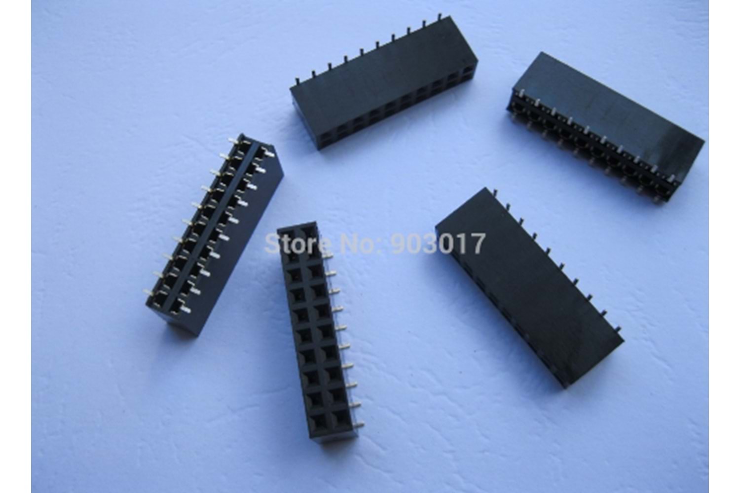 SOCKET 2x3 2.54mm DUAL SMD