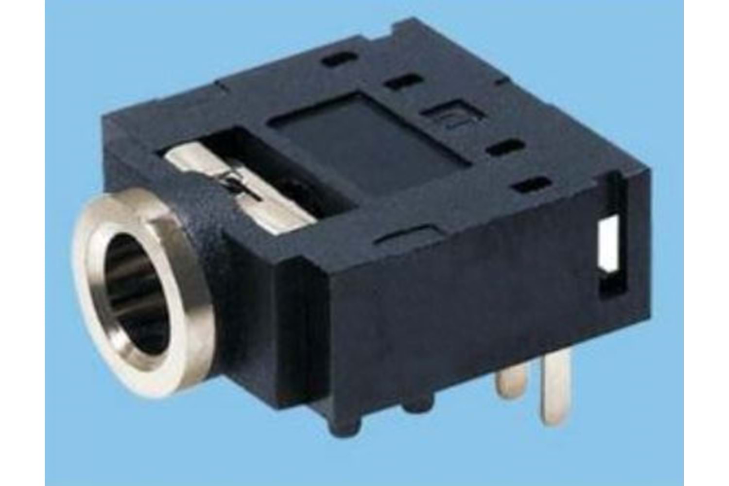 CONNECTOR STEREO JACK THT R/A 3.5MM