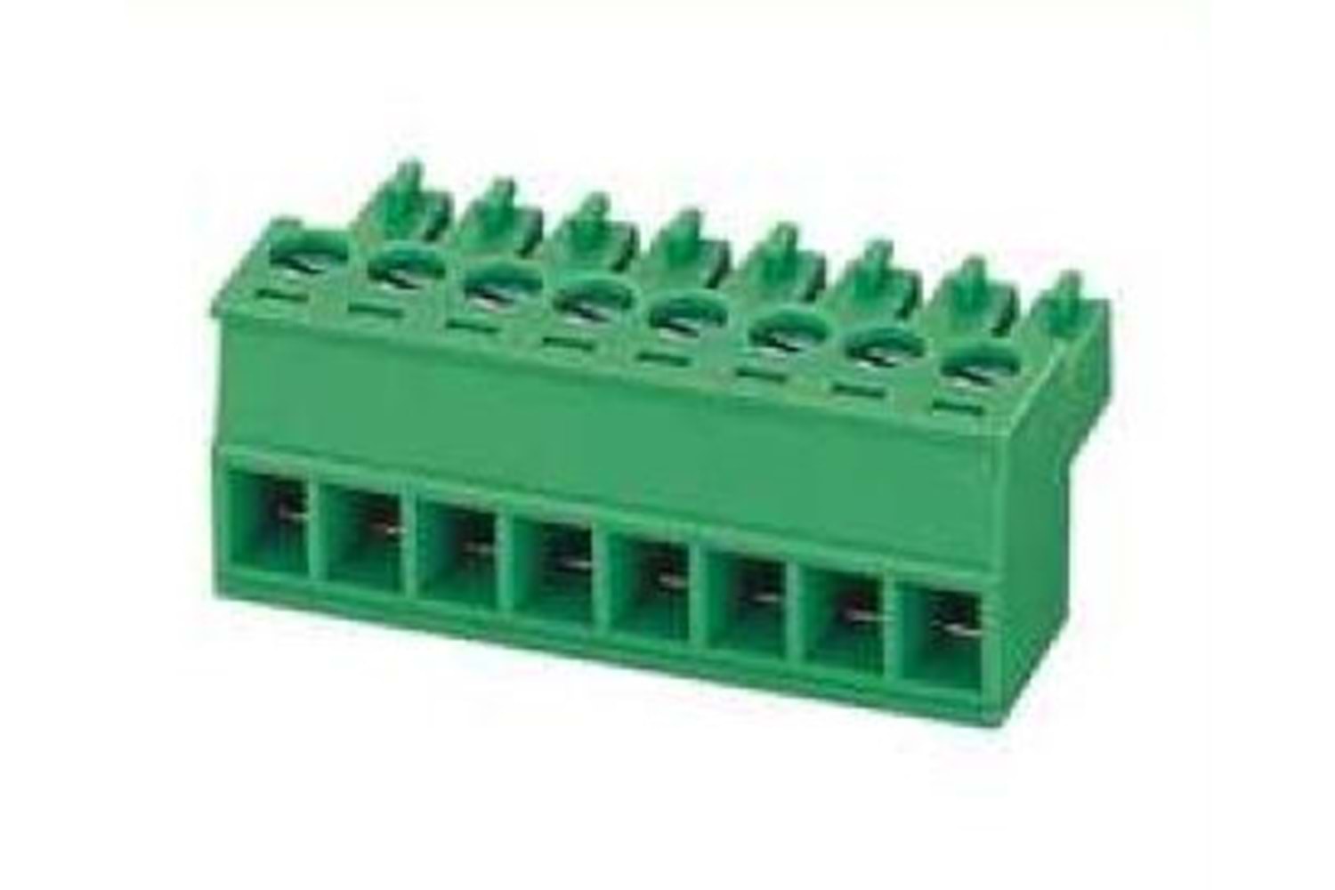 TERM 8P 3.50MM GREEN FEMALE THT