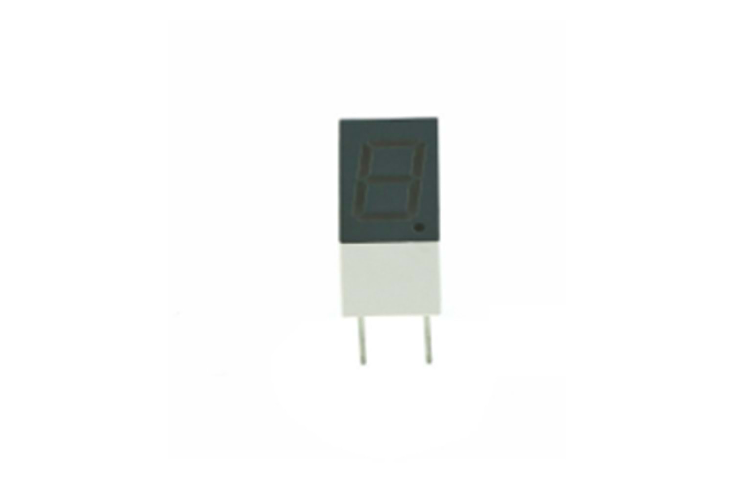 LED DISPLAY 7 SEGMENT 1DIGIT 9.1MM (+) RED