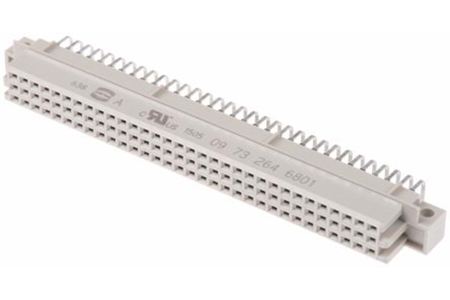 CONN DIN RCPT 96POS PCB RA 09732646801 90 FEMALE