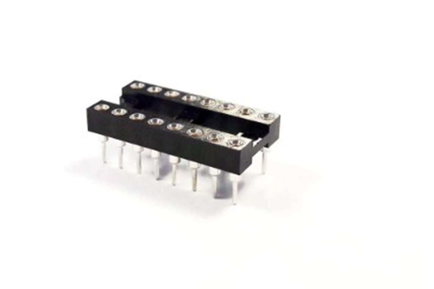 IC-SOCKET 16PIN PRECISION 0.3(7.62MM) CONNFLY THT