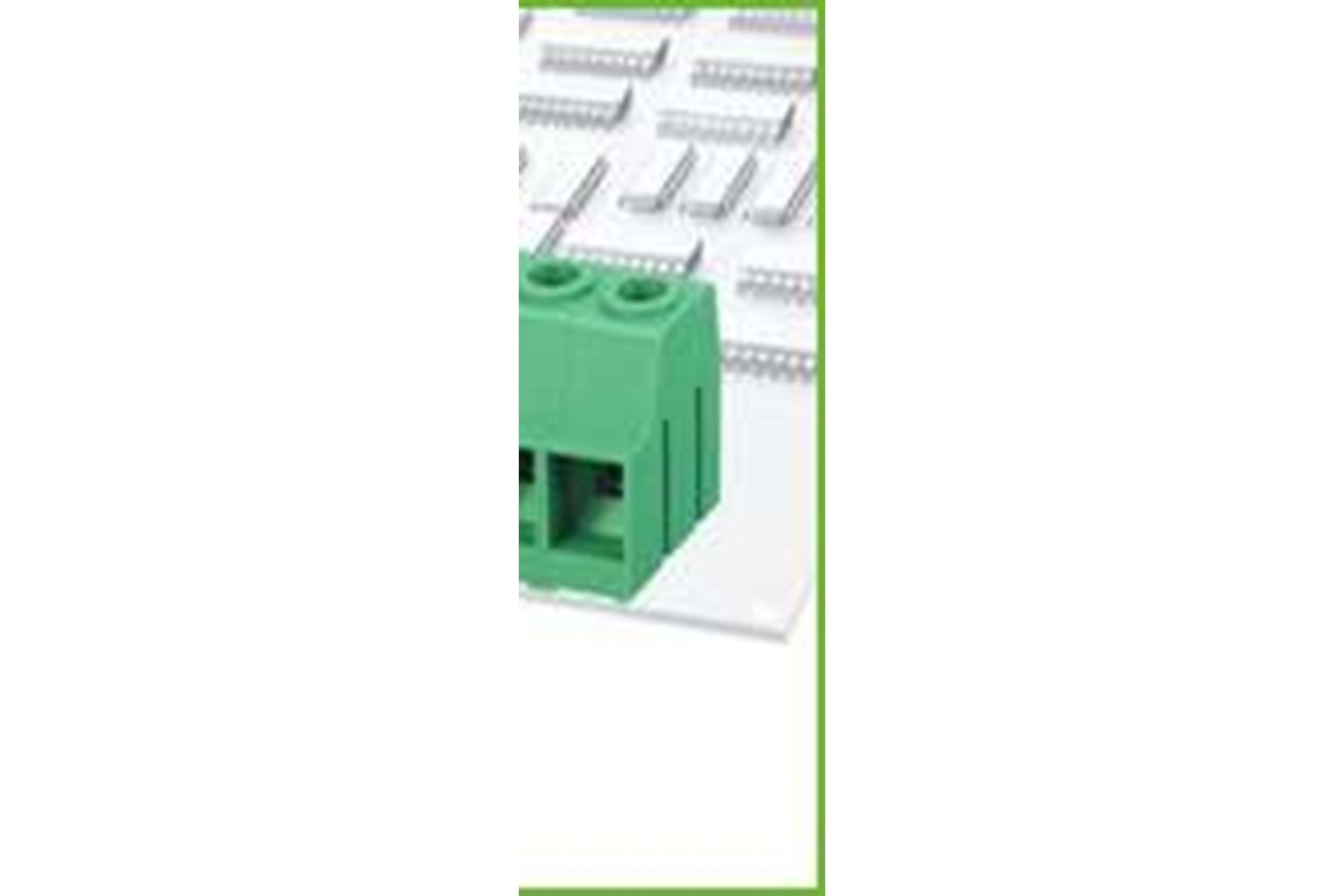 TERM 1P 7.62MM 3 BOY PCB TYPE GREEN THT
