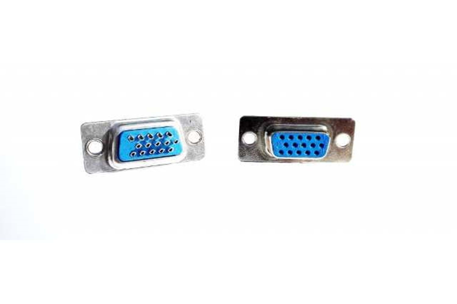 CONN HDSUB 15PIN SOLDER THT V/T FEMALE BLUE DS1035-15FUNSISS THT