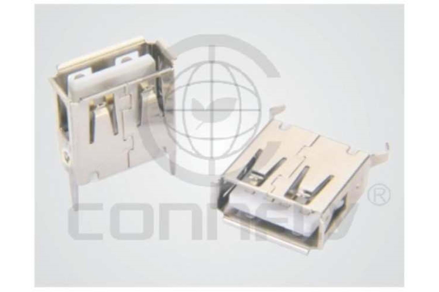 CONN USB A V/T TYPE 180C CONNFLY DS1095-10-WNS0 THT