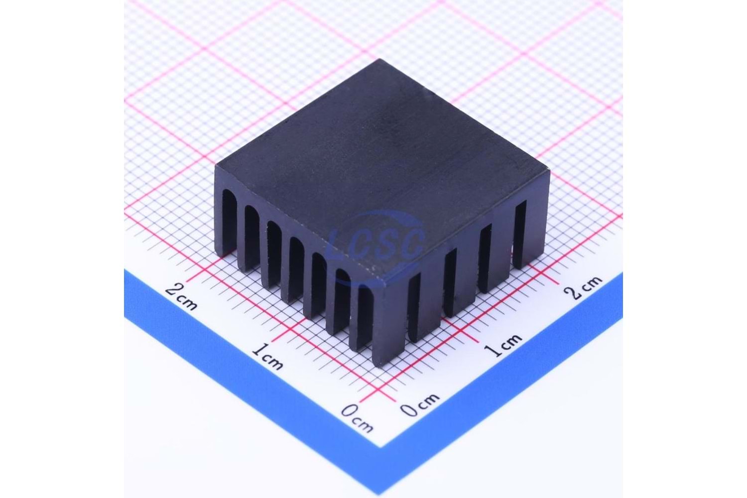 HEATSINK 20X10X20 BLACK C4696 THT
