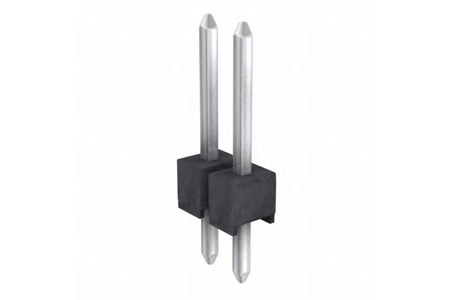 HEADER 2P 2.54MM MALE THT