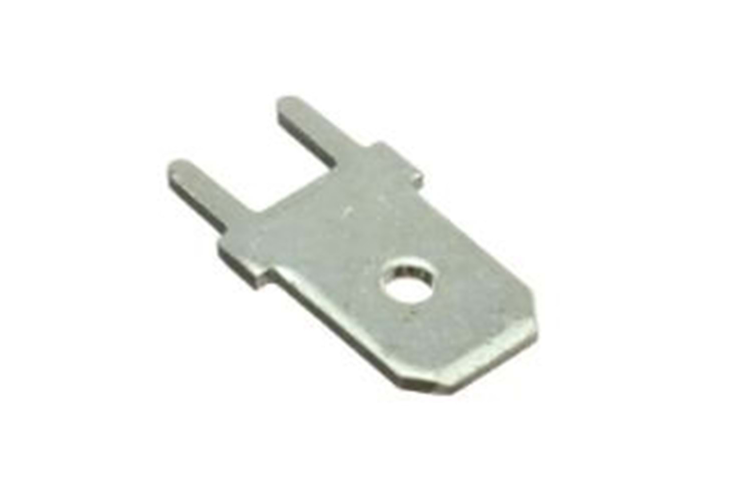 CONN DISC CIRCUIT-BOARD BLADE TERMINAL 6.35mm THT
