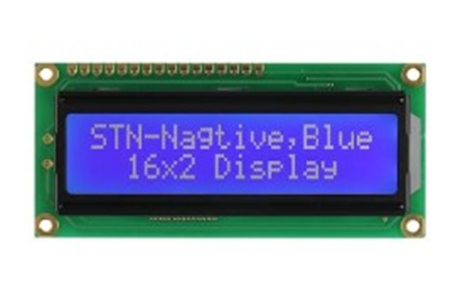 LCD MOD 16*2 80X36X13,5MM BLUE BGR. CRILIC THT
