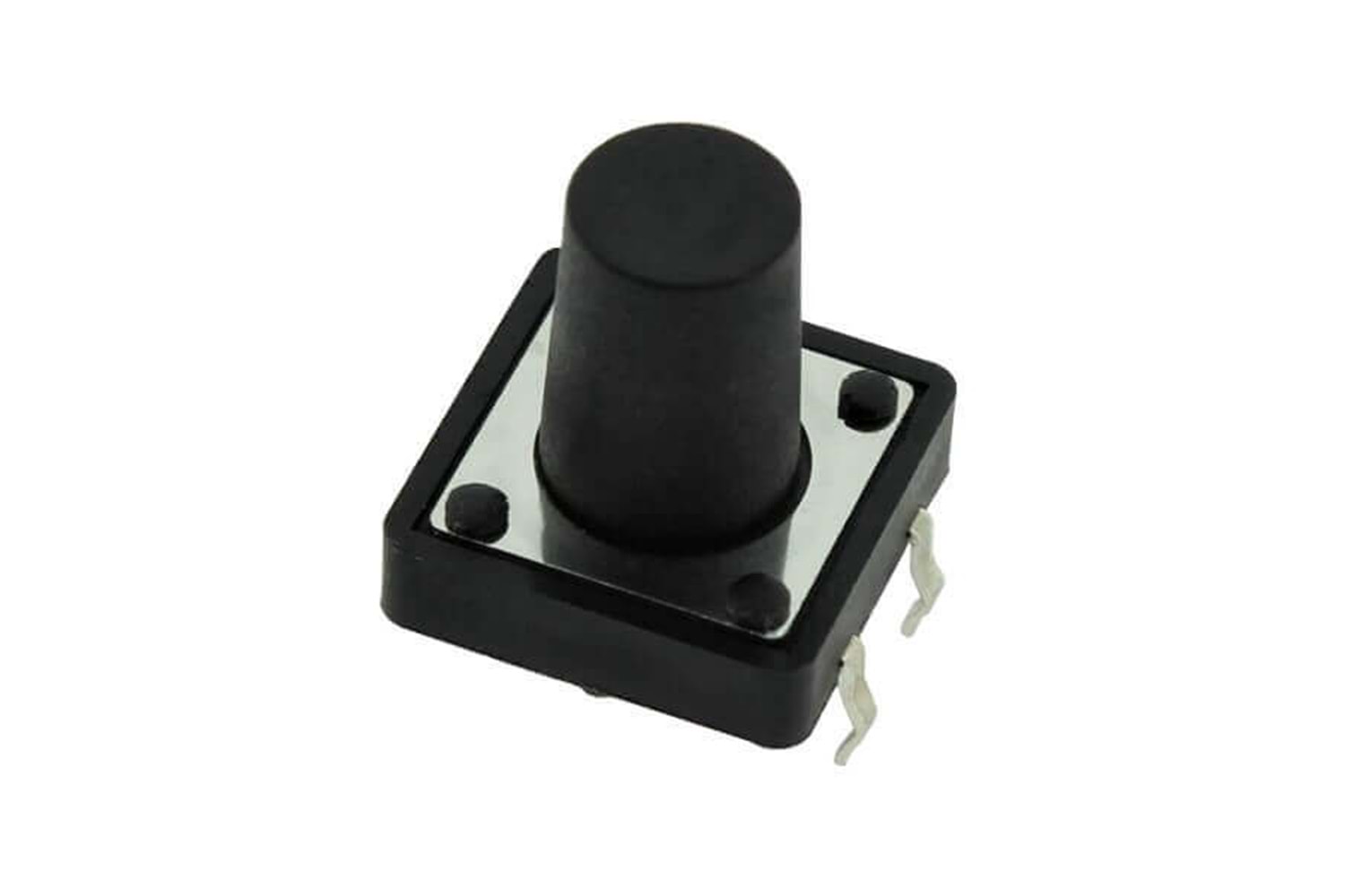 SWITCH TACT 12x12MM 12.5MM 160gf BLACK THT