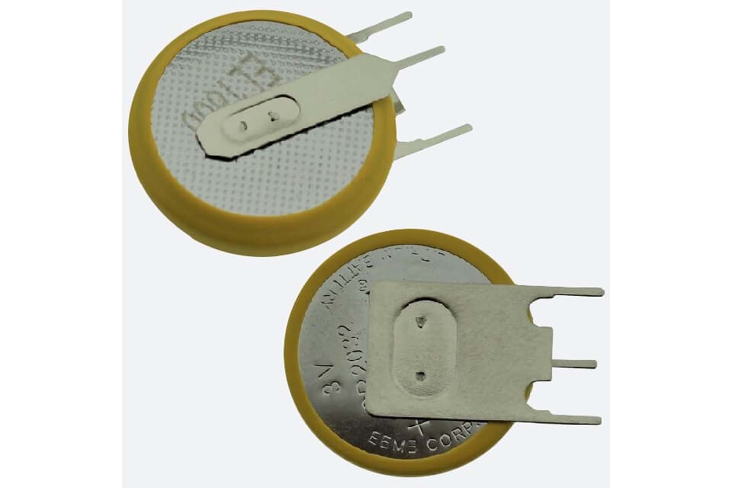 BATTERY 3V LITHIUM 3PIN DIKEY THT
