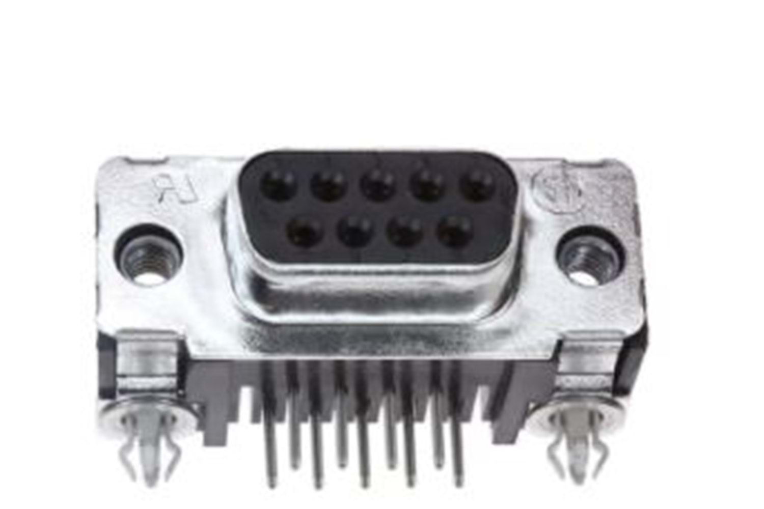 CONN D-SUB RCPT 9P R/A SLDR THT