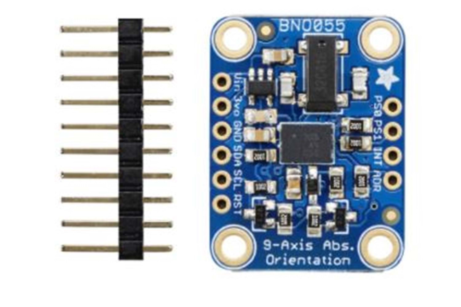 MODULE BNO055 2472 - 9-DOF 3.3V THT