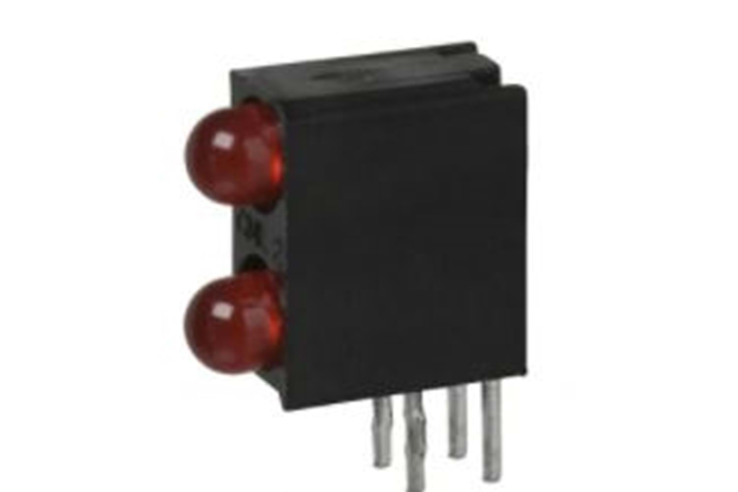 LED 3MM BI-LEVEL RED RA PCB THT