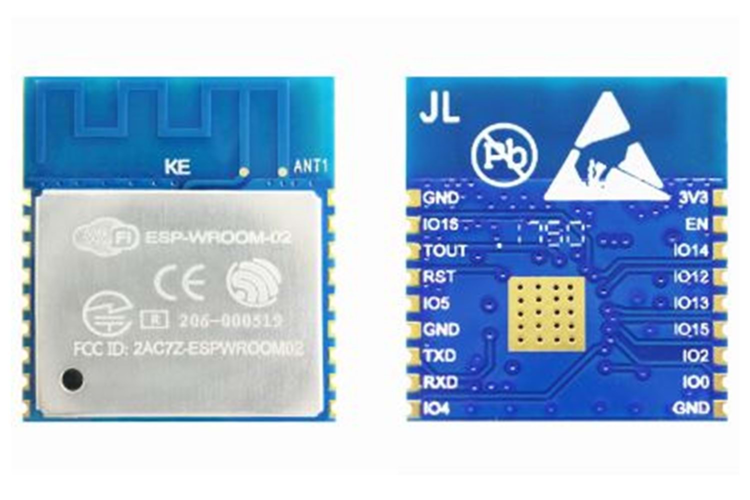 MODULE WIFI IEEE 802.11n 1x1 2.4GHZ SMD