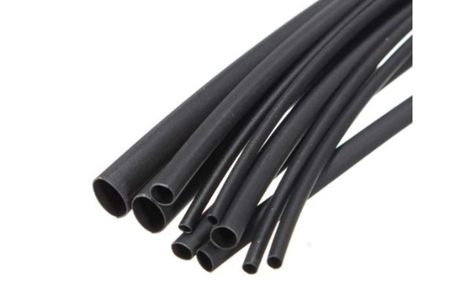 SİYAH MAKARON 1MM