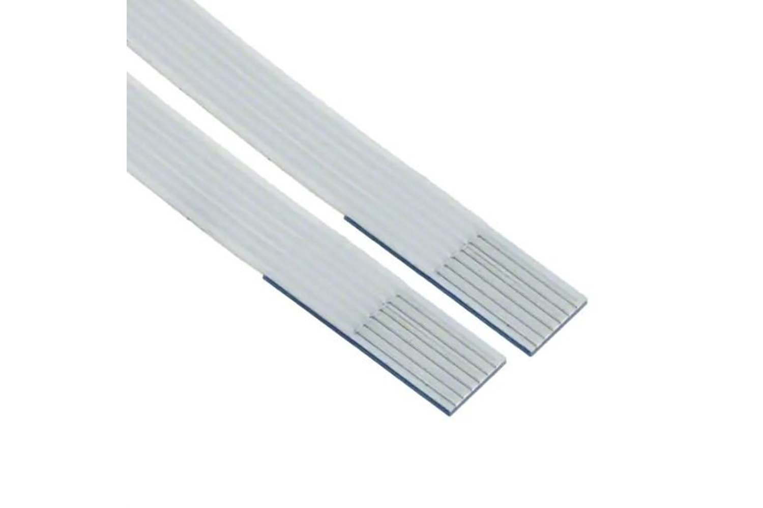 CABLE FLAT FLEXIBLE 6P 1.00mm 30AWG 80mm WHITE