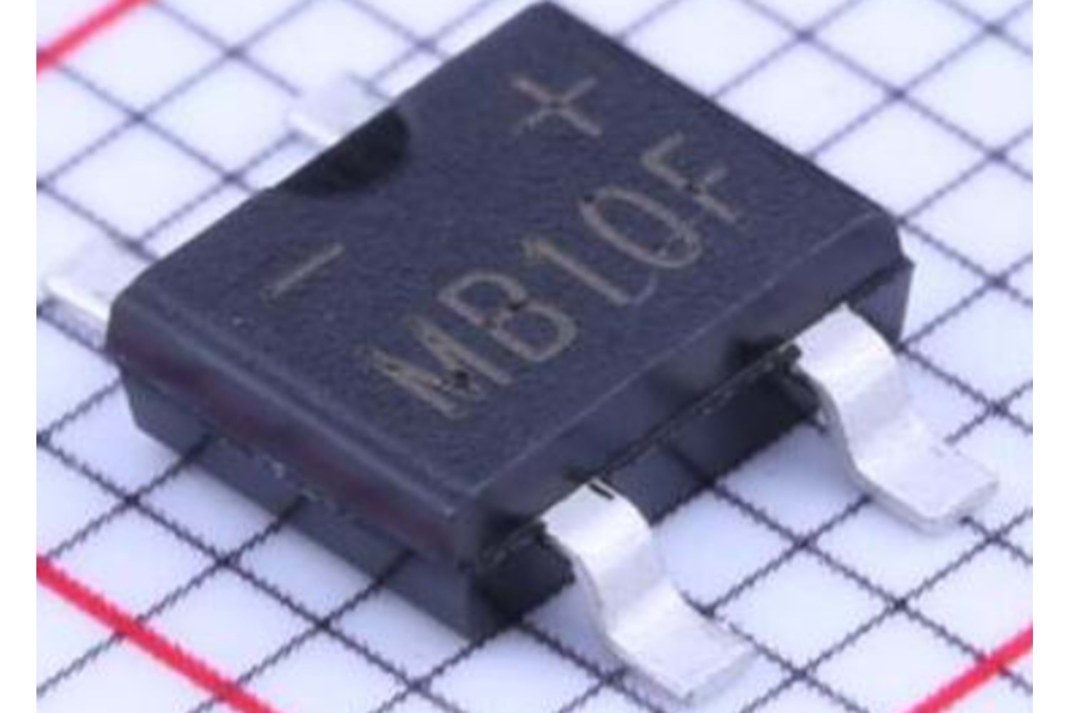 DIODE BRIDGE 800mA 1000V 1PH MBF GLASS PASSIVA SMD