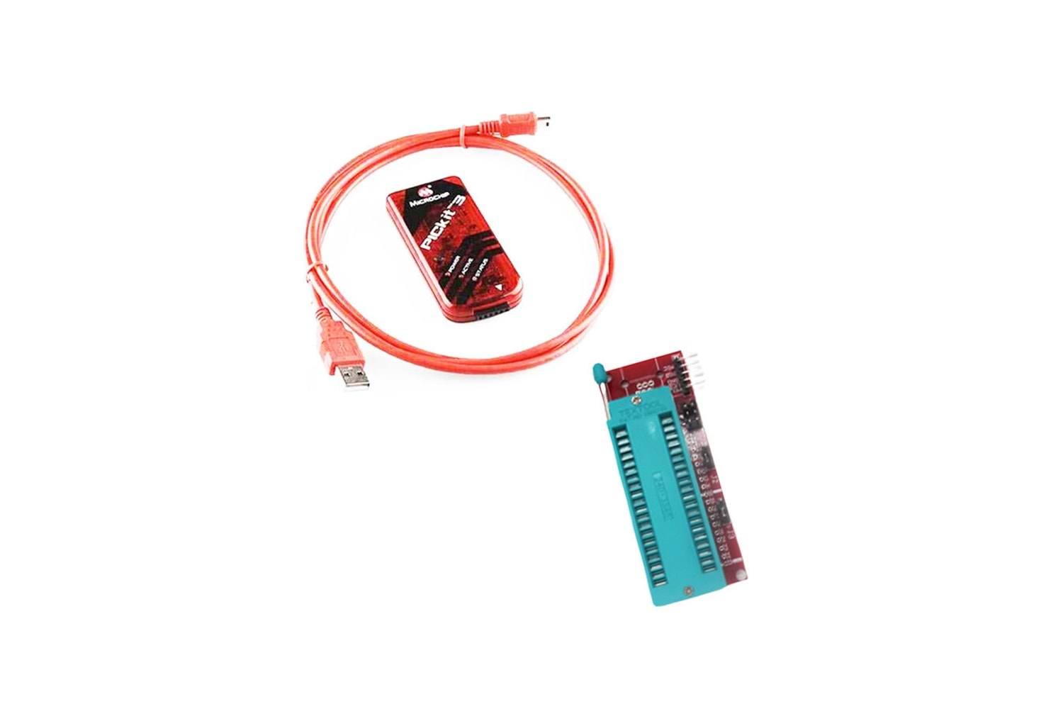 Pickit3 Pic Programlama Kartı ve Dip Çevirici Adaptör