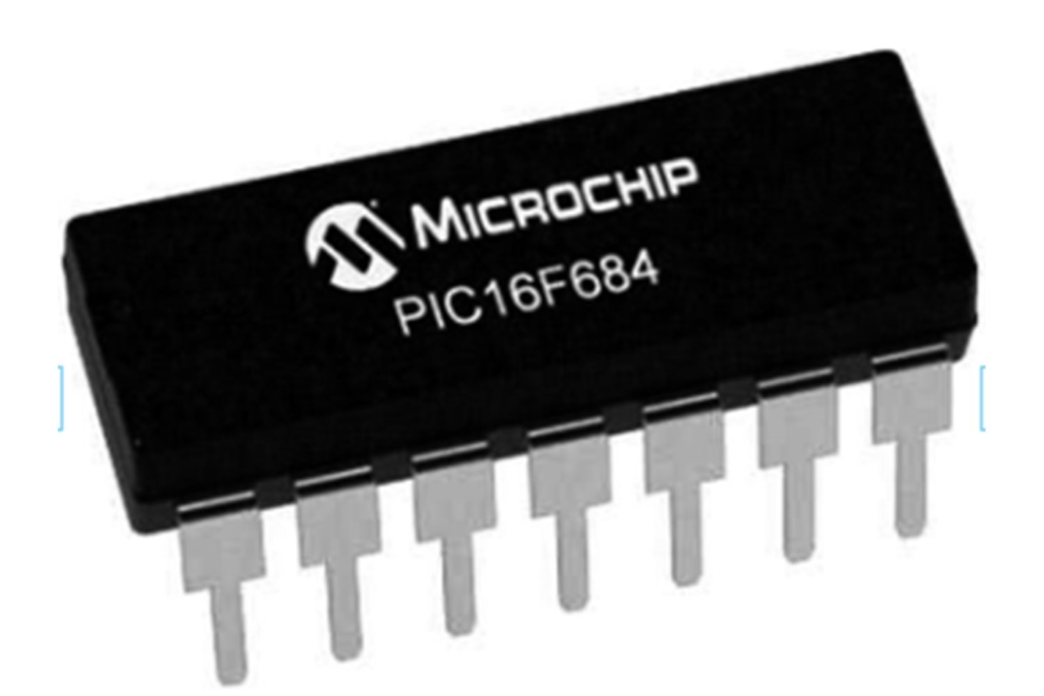 PIC16F684 I/P PDIP-14 8-Bit 20 MHz Mikrodenetleyici