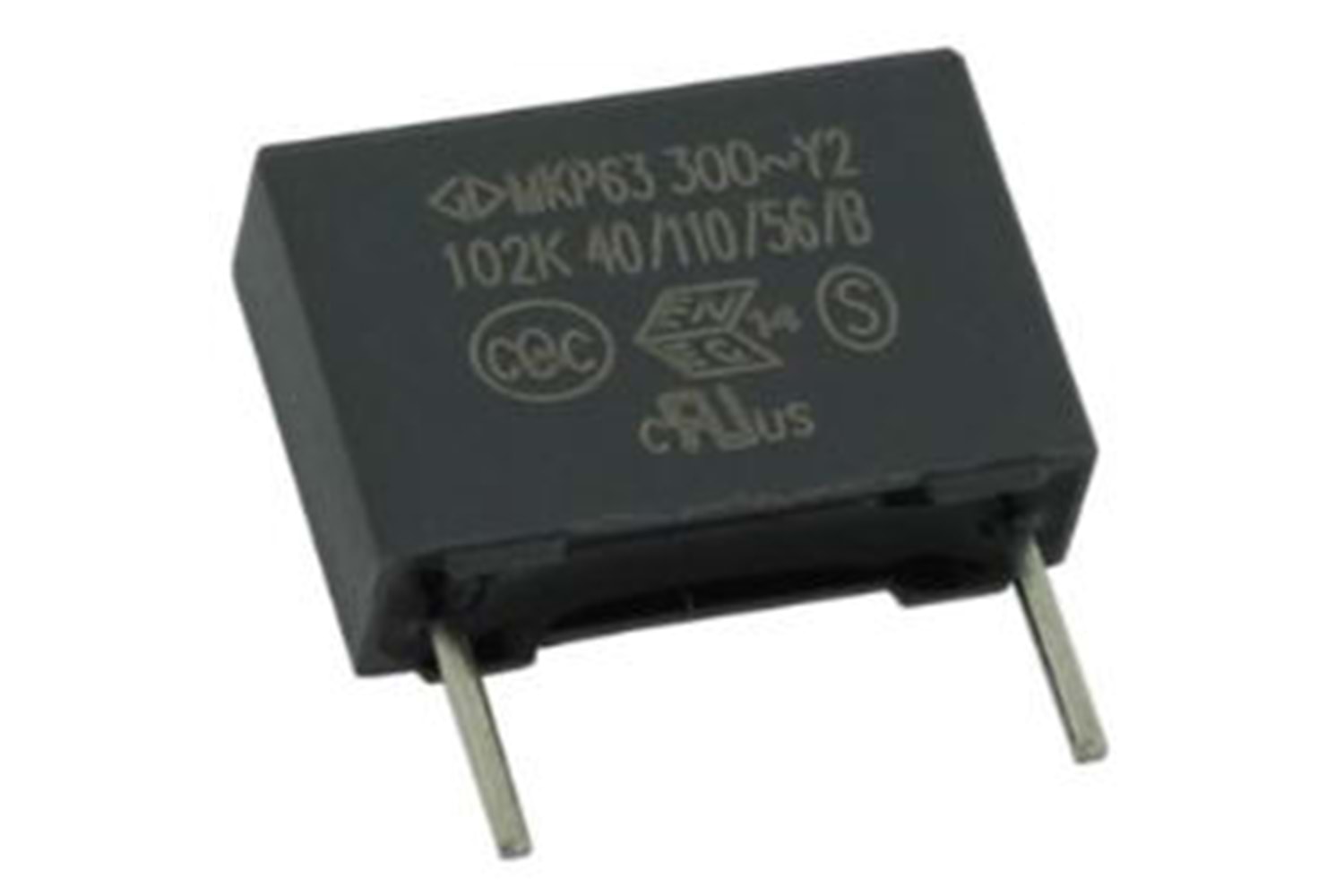 CAP.POL.1nF 300VAC 10MM 10% Y2 THT