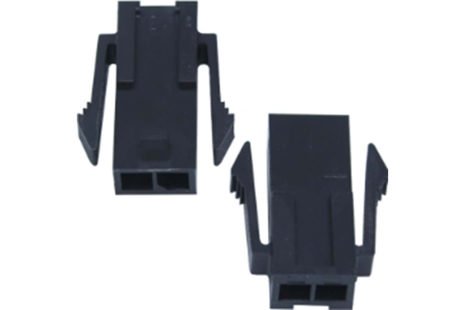 CONN 2P(1X2) 3.00MM FEMALE HOUSING BLACK