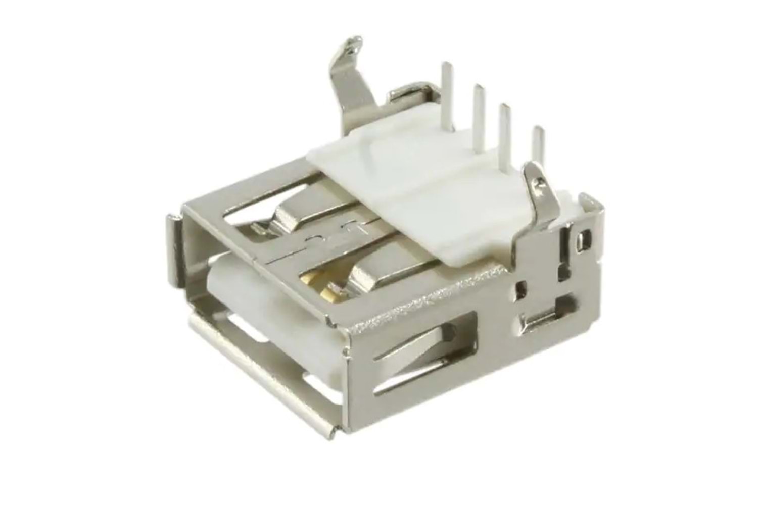 CONN USB2.0 TYPEA 4POS R/A RCPT THT