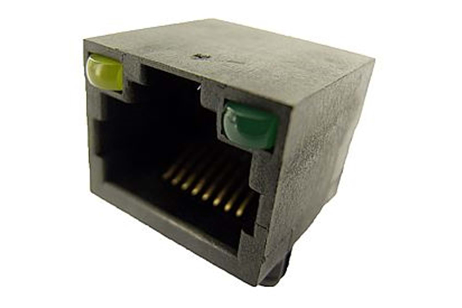 MODULAR JACK 8P8C (RJ45,Ethernet) THT
