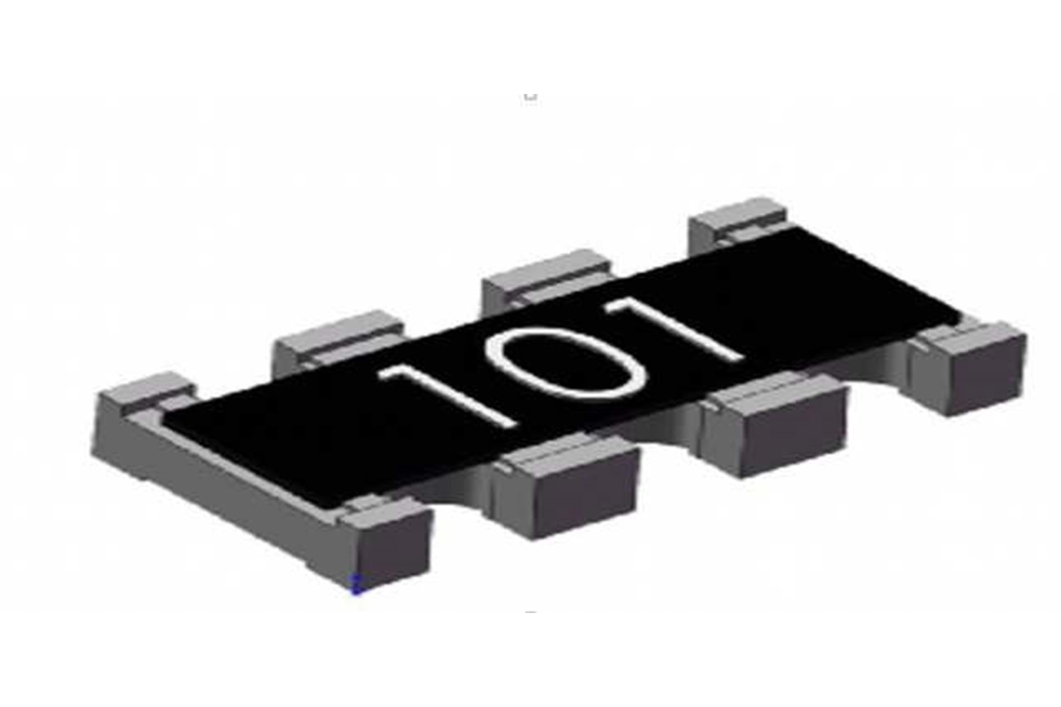 RES.ARRAY 75R 1% 1/16W 0402x4 SMD