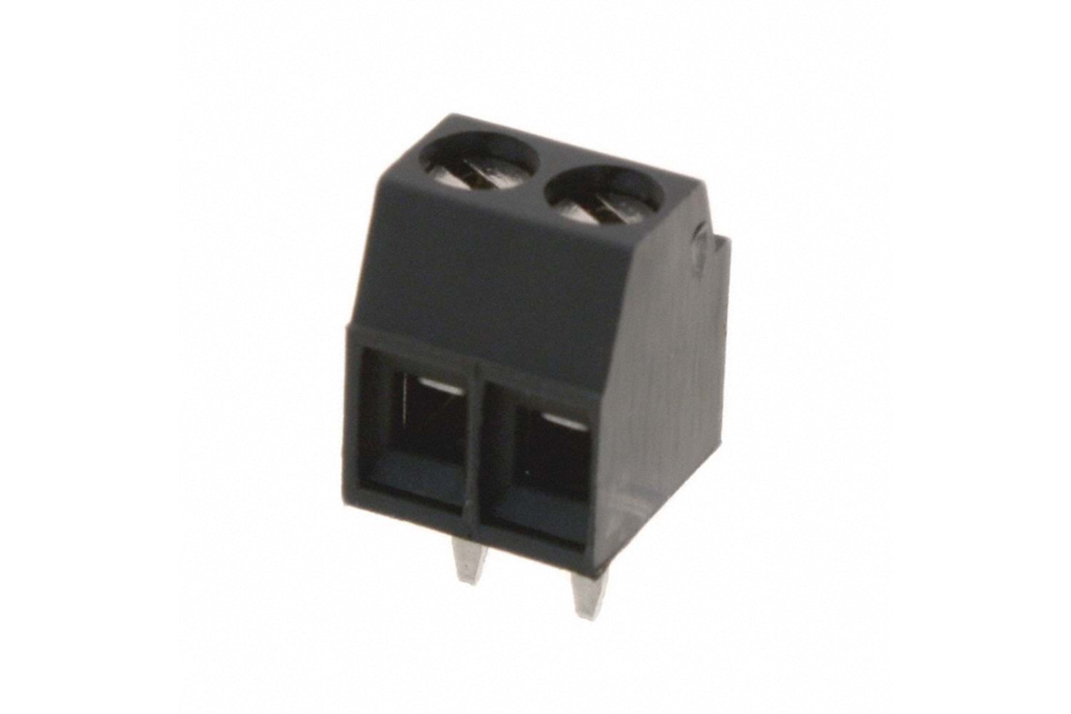 TERM 2P 3.5MM PCB TYPE BLACK THT