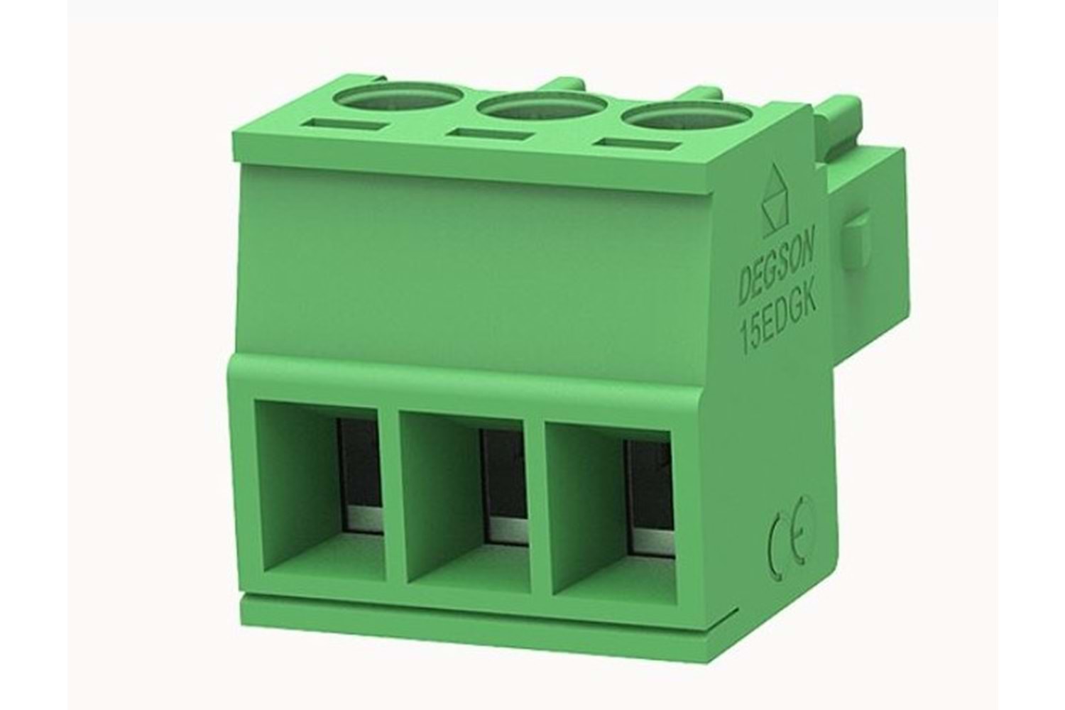 TERM 3P 3.81MM GREEN FEMALE