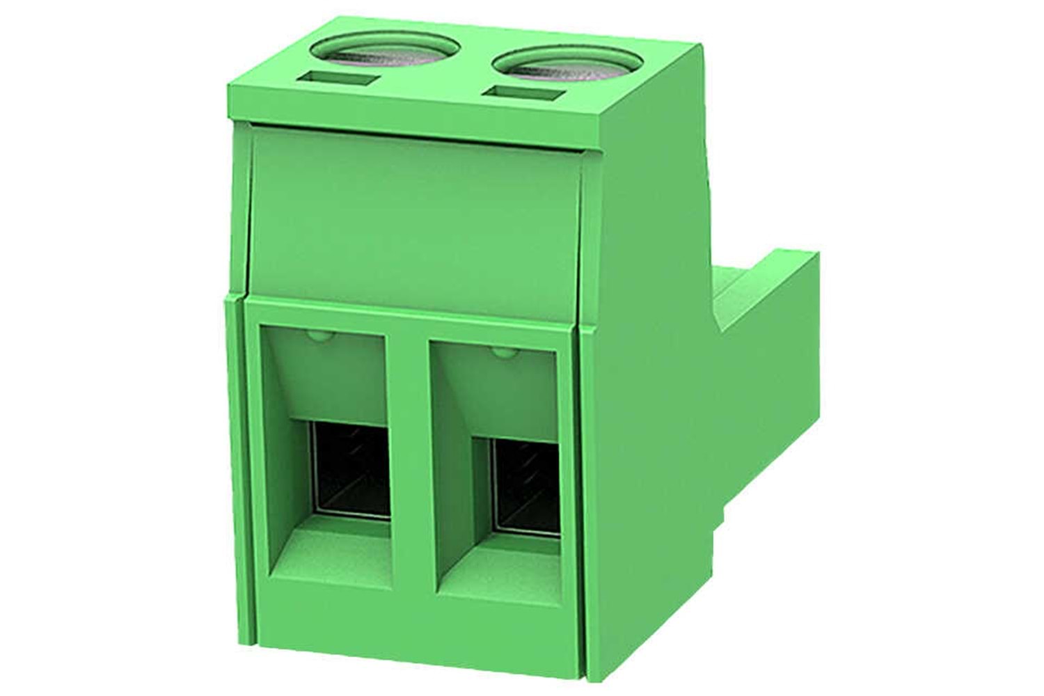 TERM 2P 5.08MM GREEN FEMALE